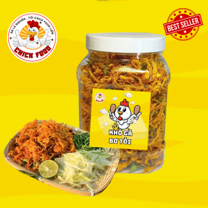 Combo 2 hộp khô gà lá chanh 100g & bơ tỏi 100g